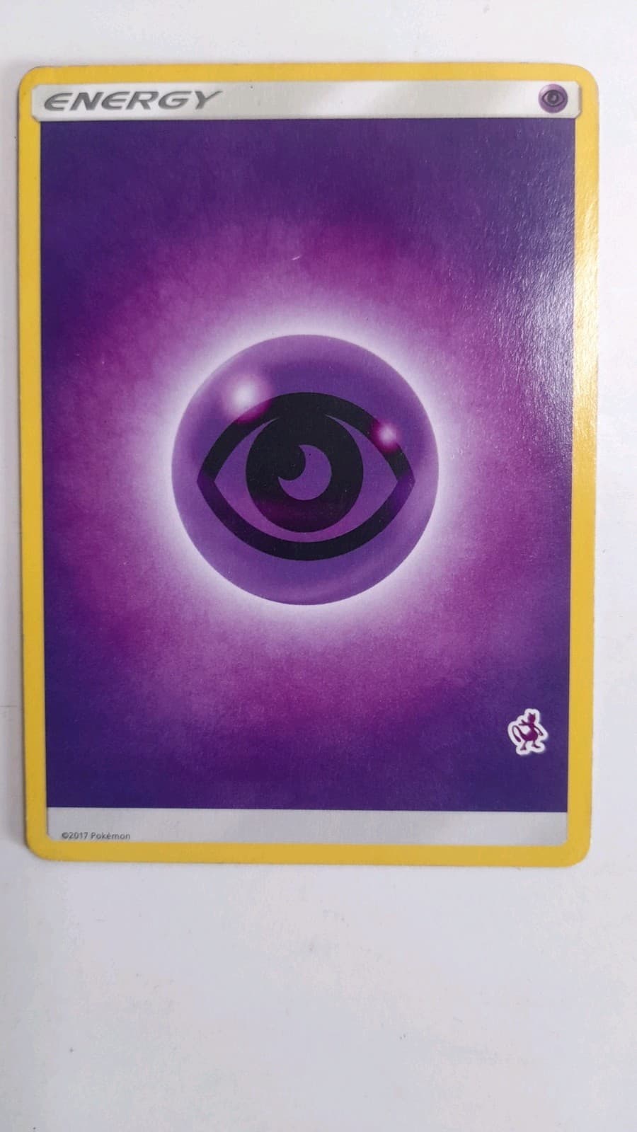 Listing photo for Pokémon Psychic Energy Mewtwo Symbol 2017 Mint – Rare Variant