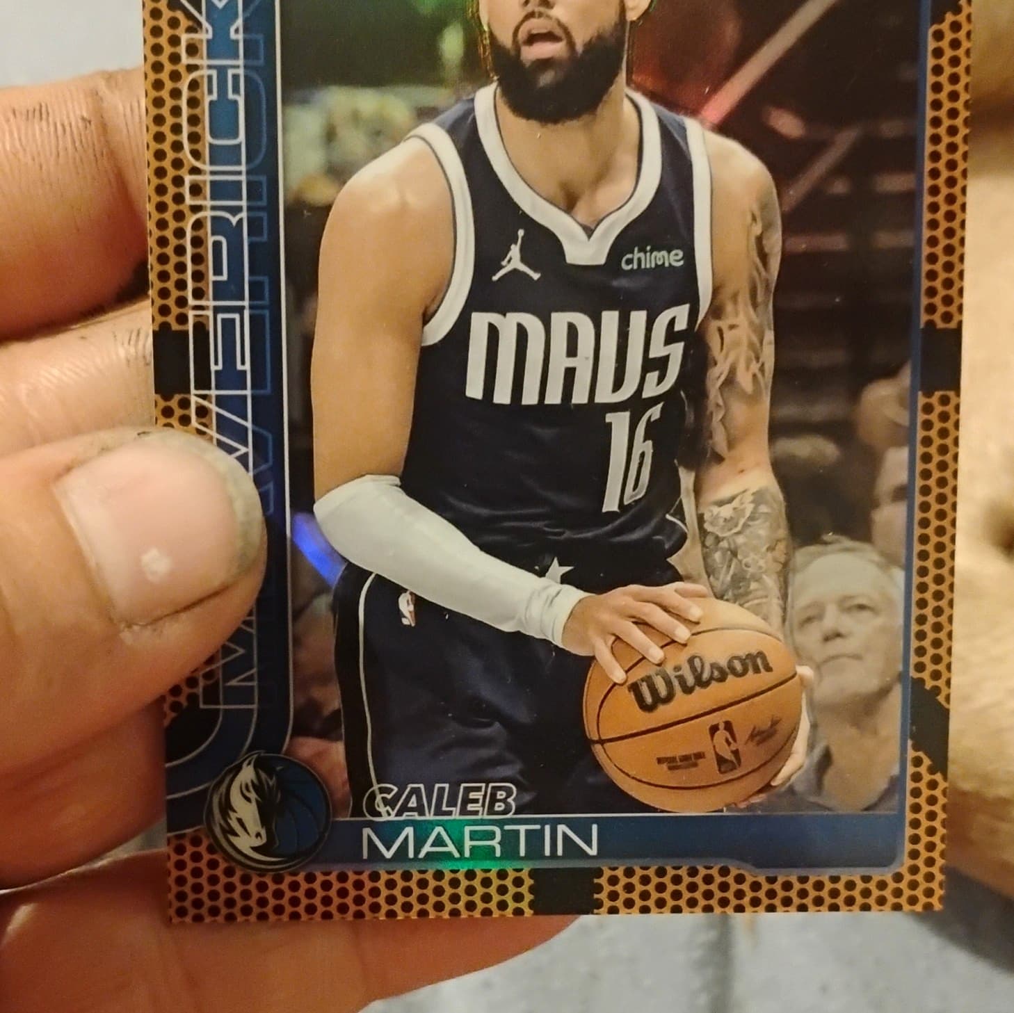 Listing photo for Topps 2025-26 Chrome Caleb Martin #87 Dallas Mavericks NBA Basketball Card