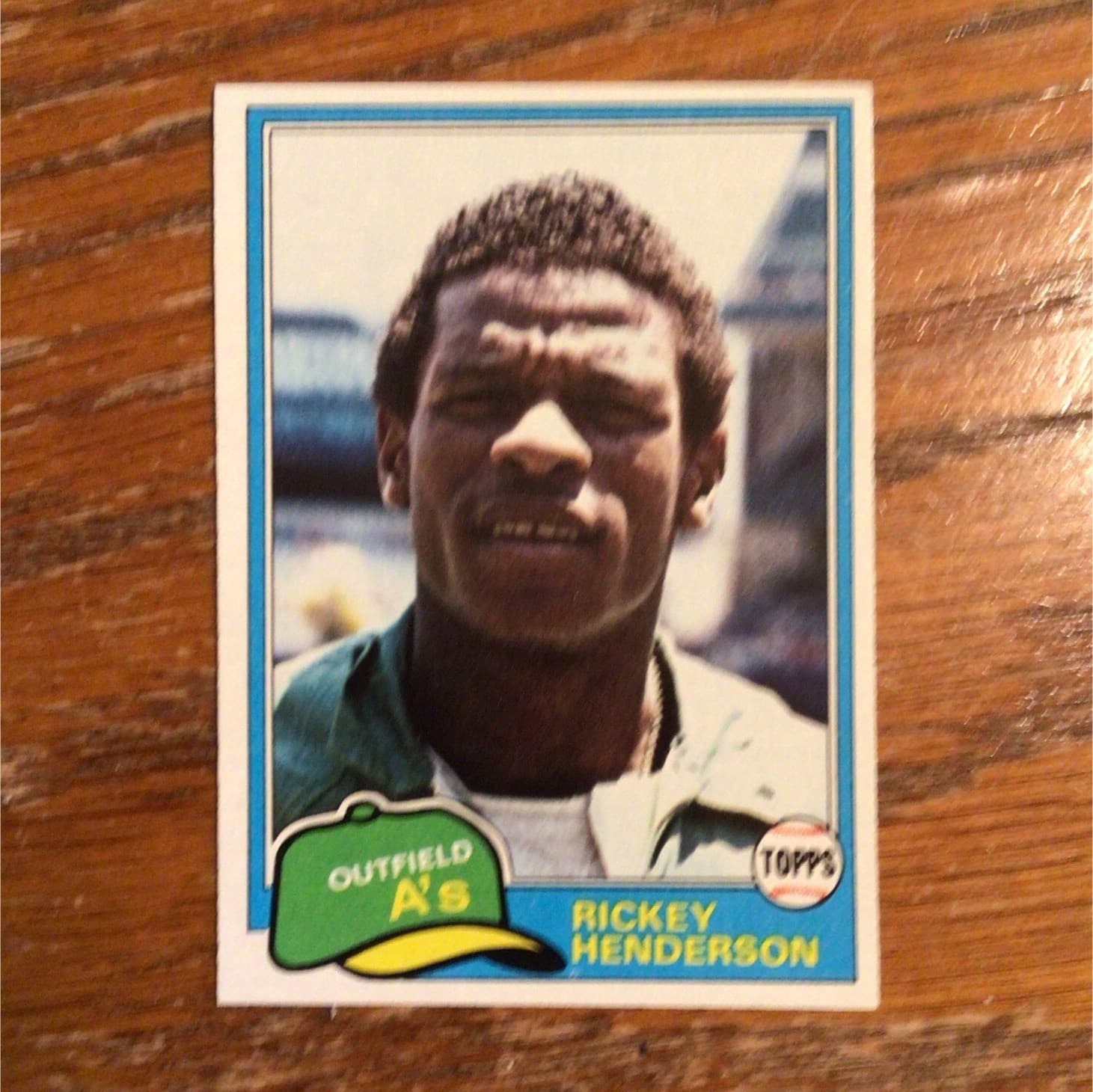 Listing photo for Topps 1981 Rickey Henderson #261 Oakland Athletics MLB Baseball Card